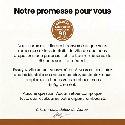 Vilarae – Cannelle de Ceylan 7 200 mg (équivalent) avec huile MCT